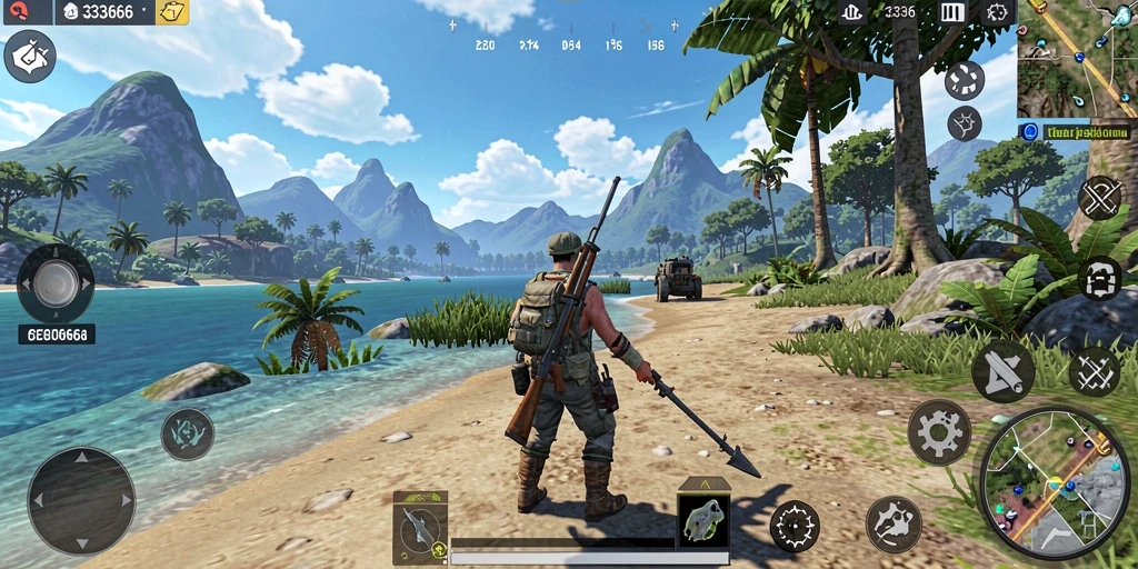 Tampilan gameplay 333666 yang menakjubkan dalam dunia Open World.