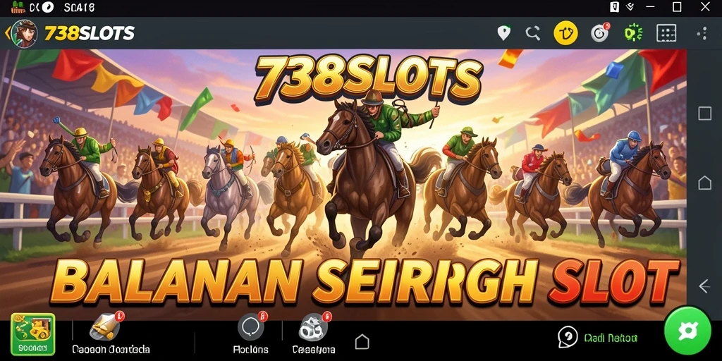 Tampilan gameplay seru dalam 738SLOTS yang mempesona.