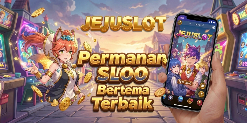 Tangkapan layar gameplay <strong>JEJUSLOT</strong> dengan karakter anime yang menarik.