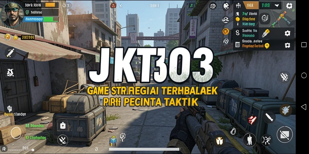 Tampilan gameplay menegangkan dari JKT303 yang menunjukkan strategi pertarungan.