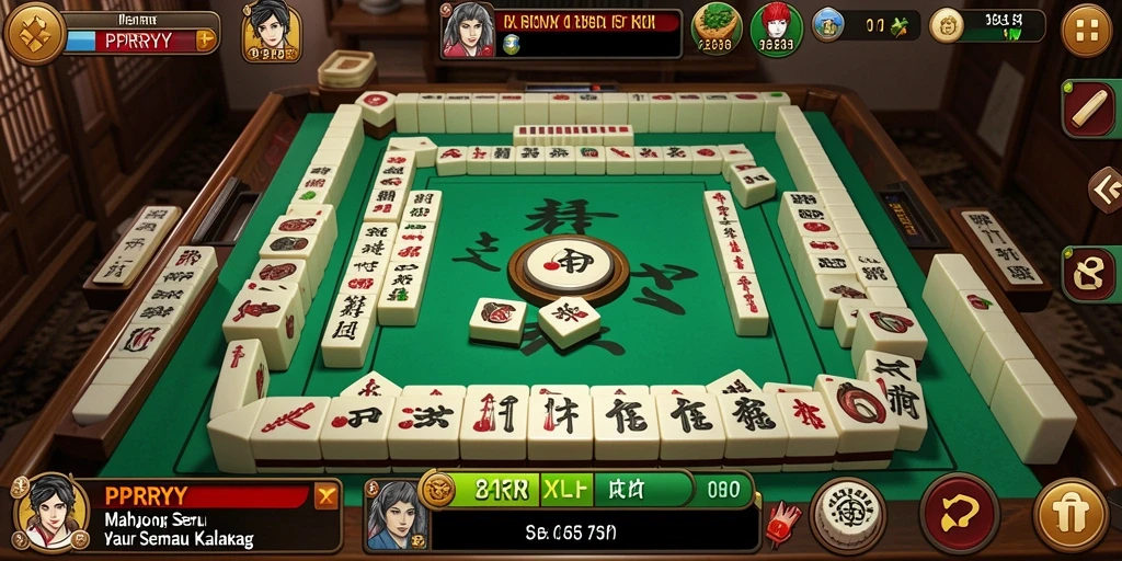 Gameplay menarik Mahjong di PPRRYY dengan grafis yang memukau.