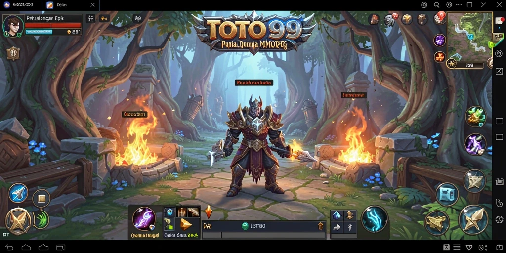 Gameplay seru TOTO99 dengan petualangan dan pertarungan epik.